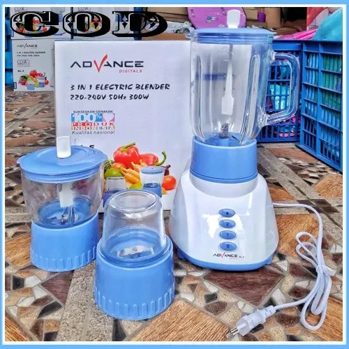 Blender Kaca Besar Advance BL-5 3in1