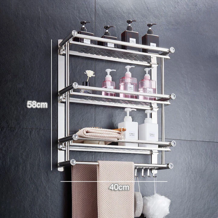 Rak Handuk Kamar Mandi Stainless Steel Goland Terbaik Untuk Dapur Kecil, Sudah Kami Bandingkan