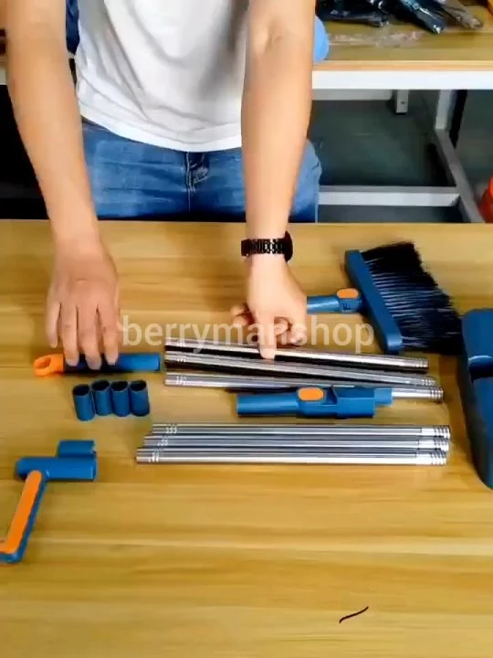 Sapu Set Ijuk Pengki Lipat Muzy Untuk Dapur Kecil — Praktis dan Harga Bersahabat