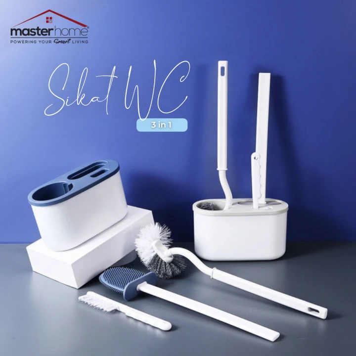 Rekomendasi Set Sikat Pembersih Kamar Mandi Masterhome 3in1 Untuk Dapur Kecil dari Kami